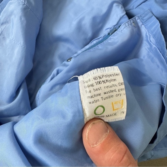 Vintage blue Sheplers western snap button zipper jacket. fits men’s M - Picture 6 of 7